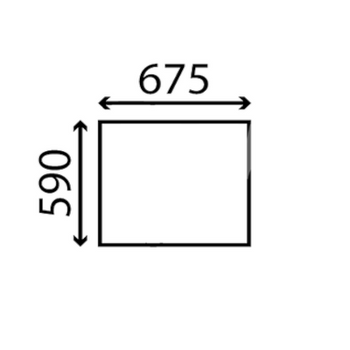 Szyba dachowa ładowarek teleskopowych JCB 525 B-2, 525 B-4