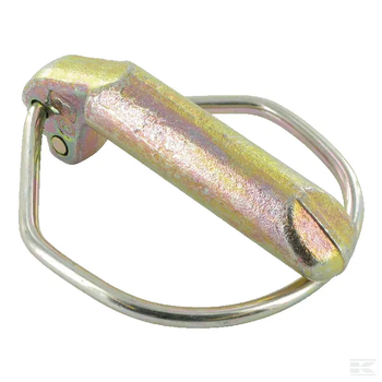 01162700 Zawleczka składana w kształcie D 15.5x60 mm Rübig