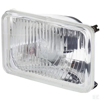 Element optyczny reflektora, prostokątny 12/24V 167x107 mm Hella