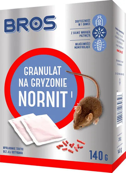 Bros Nornit granulat na gryzonie, 140g