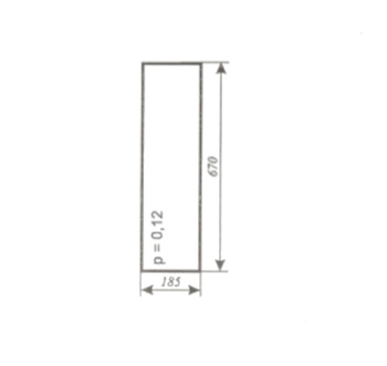 Szyba przednia dolna C-330/C-360 Koźmin Naglak ver.I (lewa, prawa) (783)