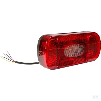 Lampa tylna zespolona 84x84mm, prawa/lewa