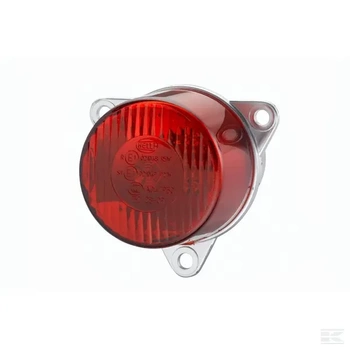 Lampa tylna okrągła, 12/24V, czerwona, przykręcana, Ø 55 mm Hella