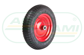 3,50X8 Kółko do taczki fi 16mm PR2602
