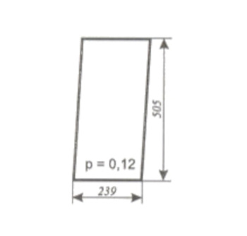 Szyba  C-330 kabina POM Zamość - przednia dolna (lewa, prawa) (336).