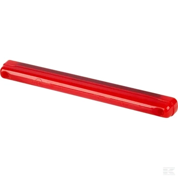 Lampa obrysowa LED, prostokątna, 12/24V czerwona, przykręcana Waś