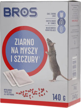 Bros ziarno na myszy i szczury, 140g