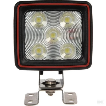 Lampa robocza LED, kwadratowa 67W 5600lm 10/30V z wtyczką Deutsch światło szerokokątne 20 LED Kramp