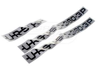 EMBLEMATY KOMPLET NAKLEJEK NALEPEK URSUS C-360-3P