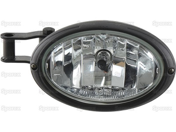 Lampa robocza Oval lewa - 12V