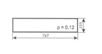 Szyba URSUS 2812, MF-255 kabina Zamość - tylna dolna ver.III (592B)