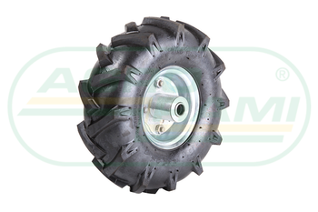 3,50X4 koło ogumione fi 16 mm jodełka PR1800-4 nośność 136 kg