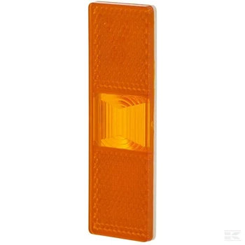 Odblask prostokątny, pomarańczowy