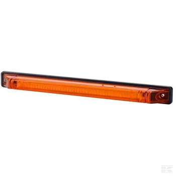 Lampa obrysowa boczna LED, pomarańczowa 12/24V