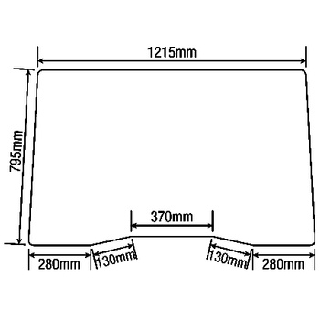 Szyba przednia RENAULT 6005002910
