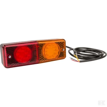 Lampa tylna zespolona LED, prostokątna, 12/24V Kramp