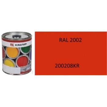 Farba Kramp 1 L pomarańczowy ceglasty Lakiery Podwozia & Opon & Karoserii RAL2002