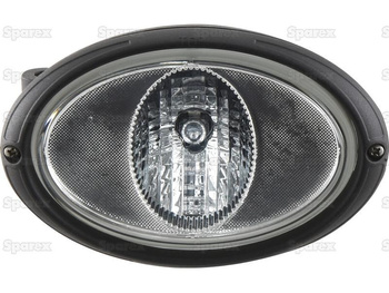 Lampa robocza Oval lewa - 12V